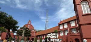マラッカのオランダ広場　Windmill Dutch Square Melaka