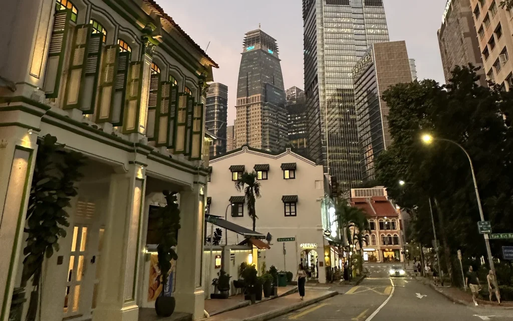 シンガポール　チャイナポイント周辺を歩く