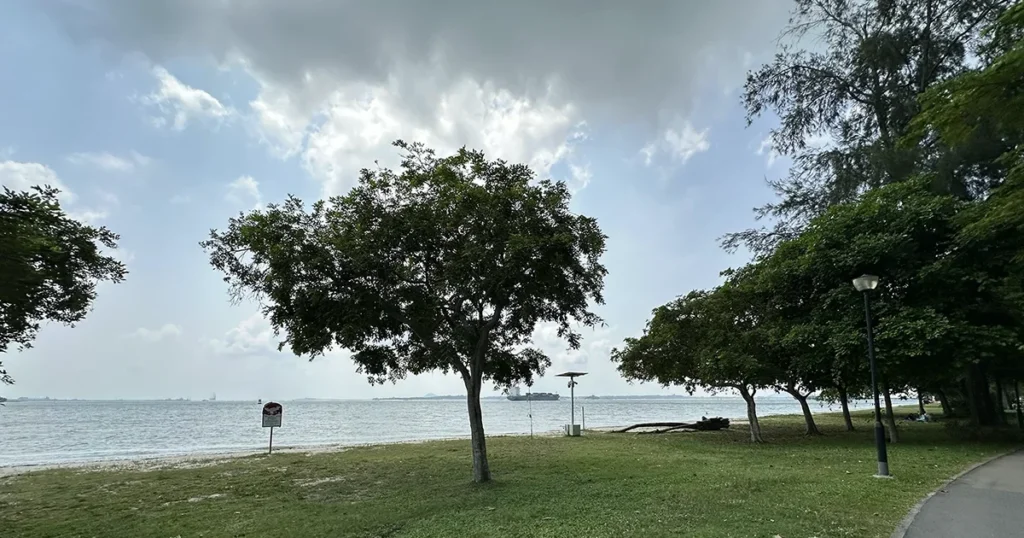 シンガポール チャンギの東側　チャンギ・ビーチ・パークChangi Beach Park