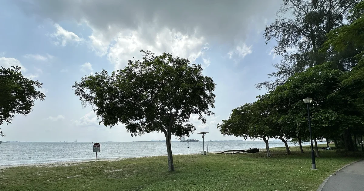 シンガポール チャンギの東側　チャンギ・ビーチ・パークChangi Beach Park