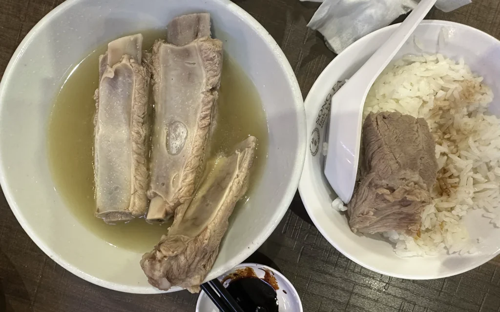 Song Fa バクテー 夜 シンガポール