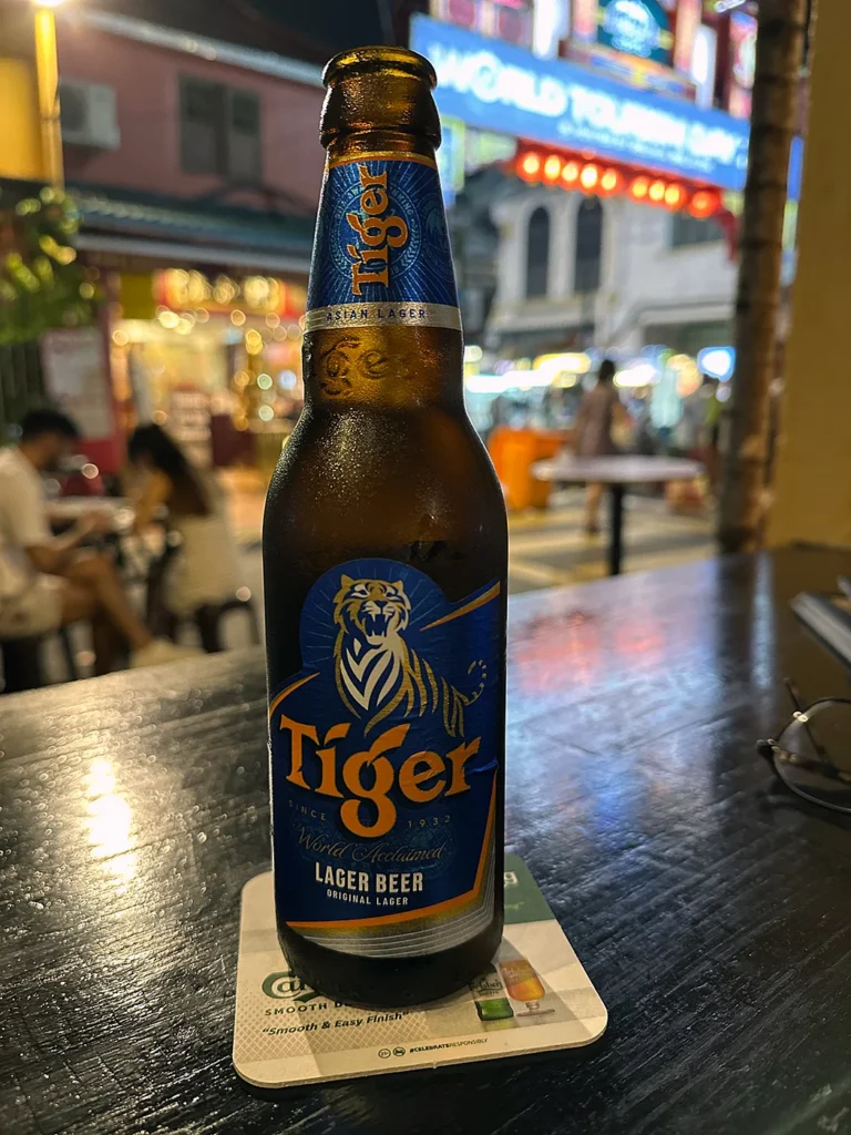 Geographér CaféでTigerBeer Jonker Walk