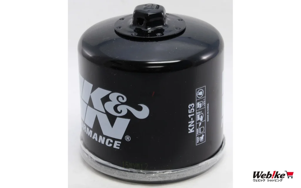 K&N オイルフィルター Ducati 1098S取り付け