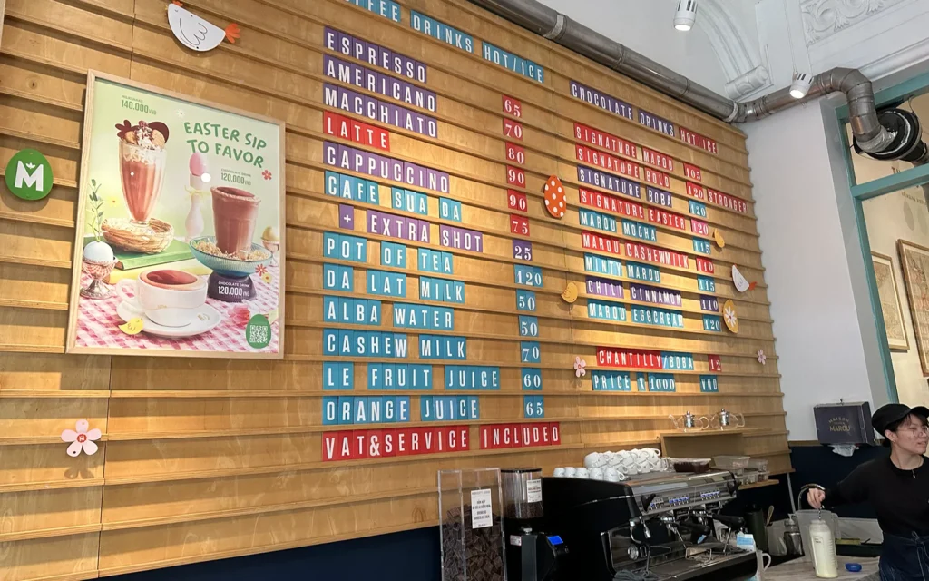 ハノイ MAROU チョコレートショップ