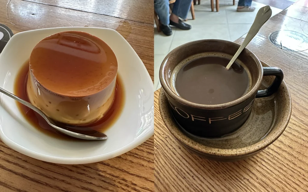 ハノイ Ca Phe Nghia コーヒー プリン