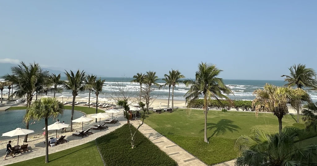 ハイアット リージェンシー ダナン 部屋からの眺め