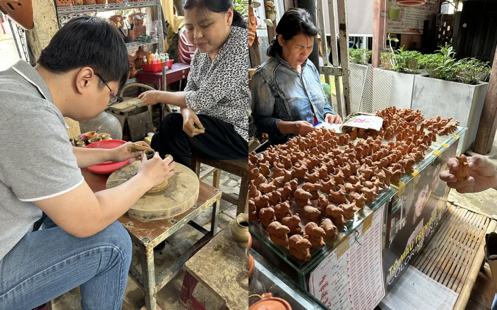 ホイアン 旧市街　陶芸体験