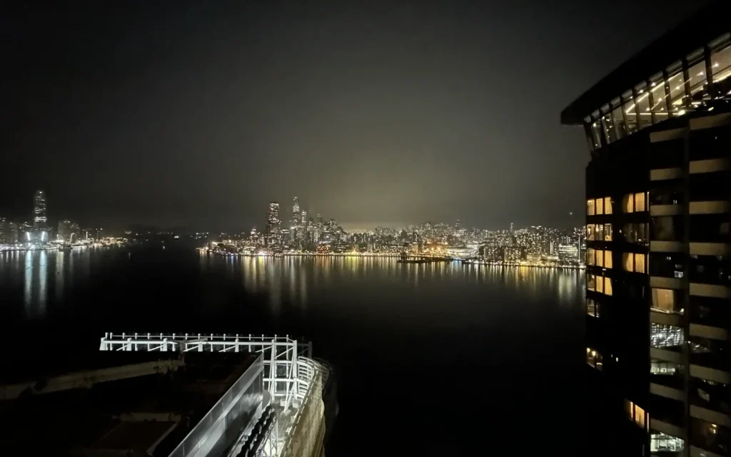 hongkong ハーバーグランド香港 夜景