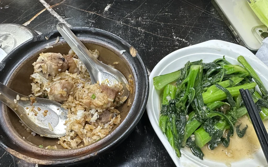 香港 油麻地 興記菜館 牛肉 煲仔飯 