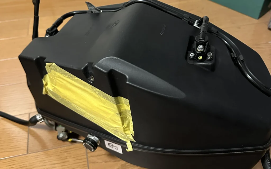 Ducati 1098S エアボックス 清掃