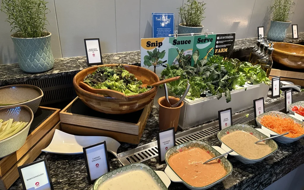 ヒルトンKLセントラル エグゼクティブラウンジ カウンター