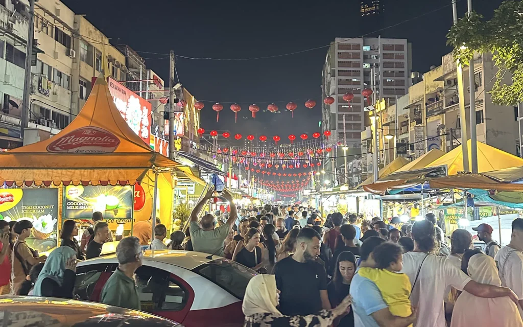 クアラルンプール ブキッビンタン 夜市 屋台