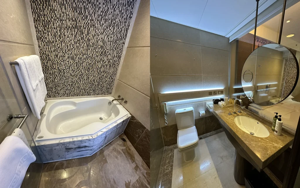 香港　ハーバーグランド　部屋の写真２