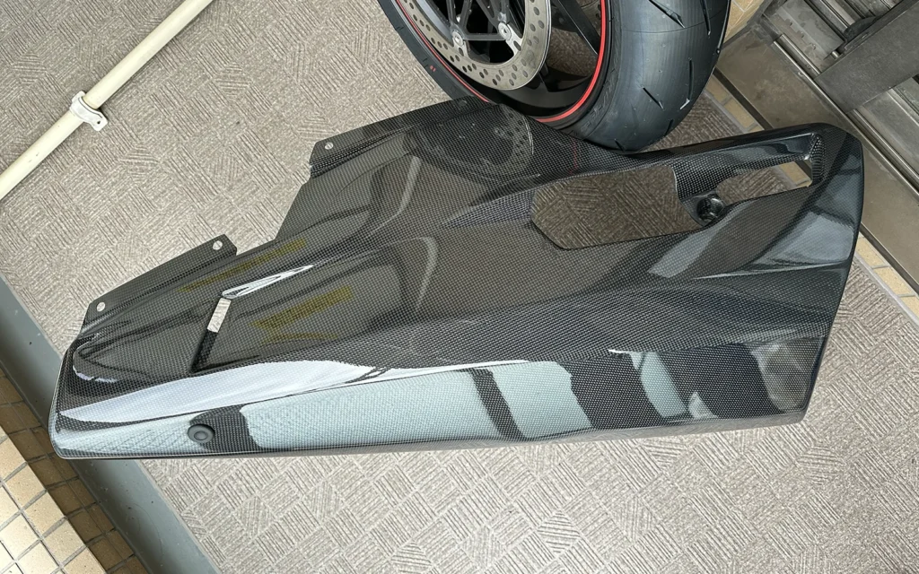 Ducati 1098S de LIGHT ボトムアンダーカウル カーボン