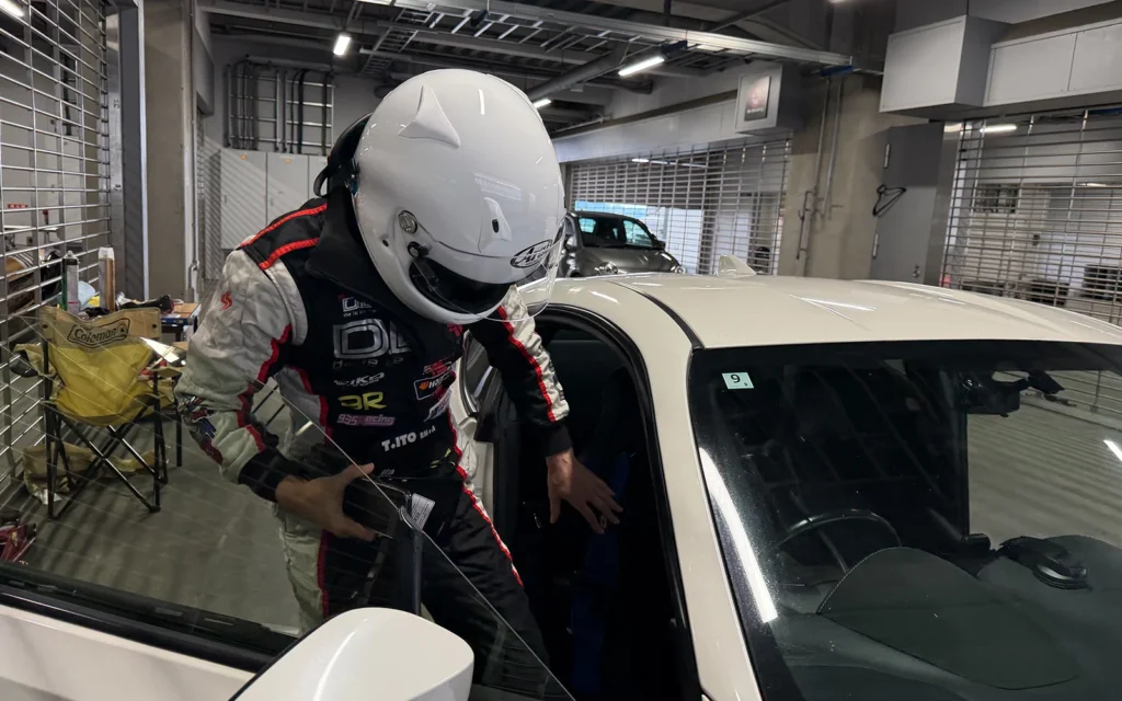富士スピードウェイでの初走行