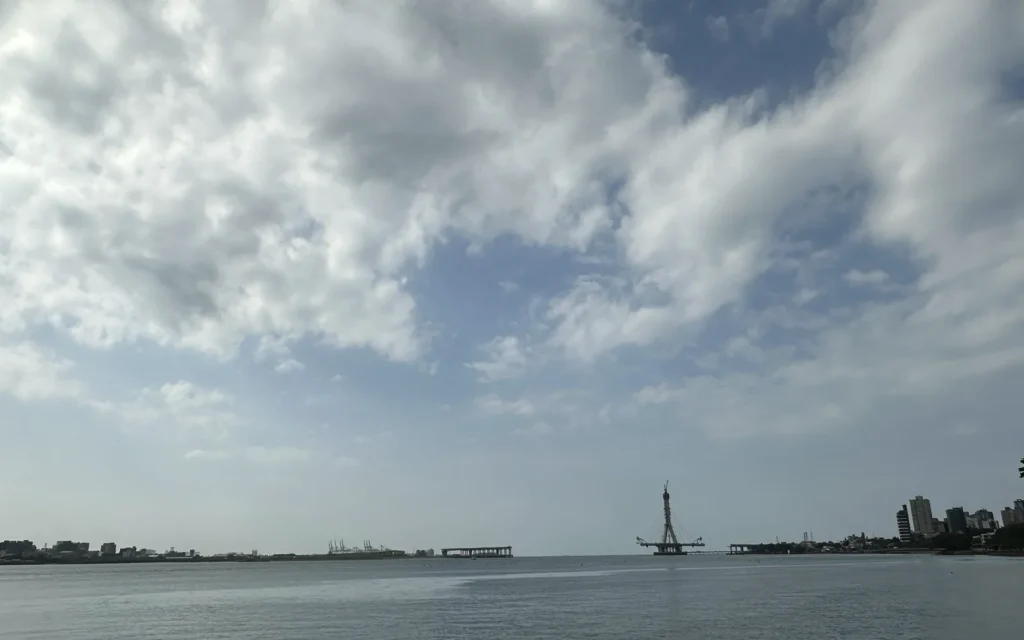 淡水の河口